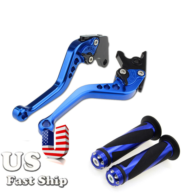 CNC Short Clutch Brake Lever Grips For CBR900RR 1993-1999 1998 1997 1996 1995 94