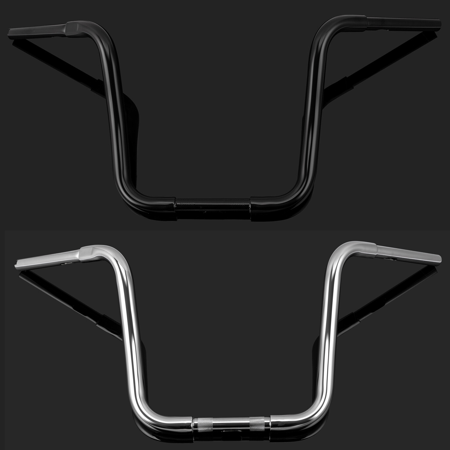 12”/14”/16″/18” Ape Hanger 1 1/4″ Handlebar Fit For Harley Sportster Softail
