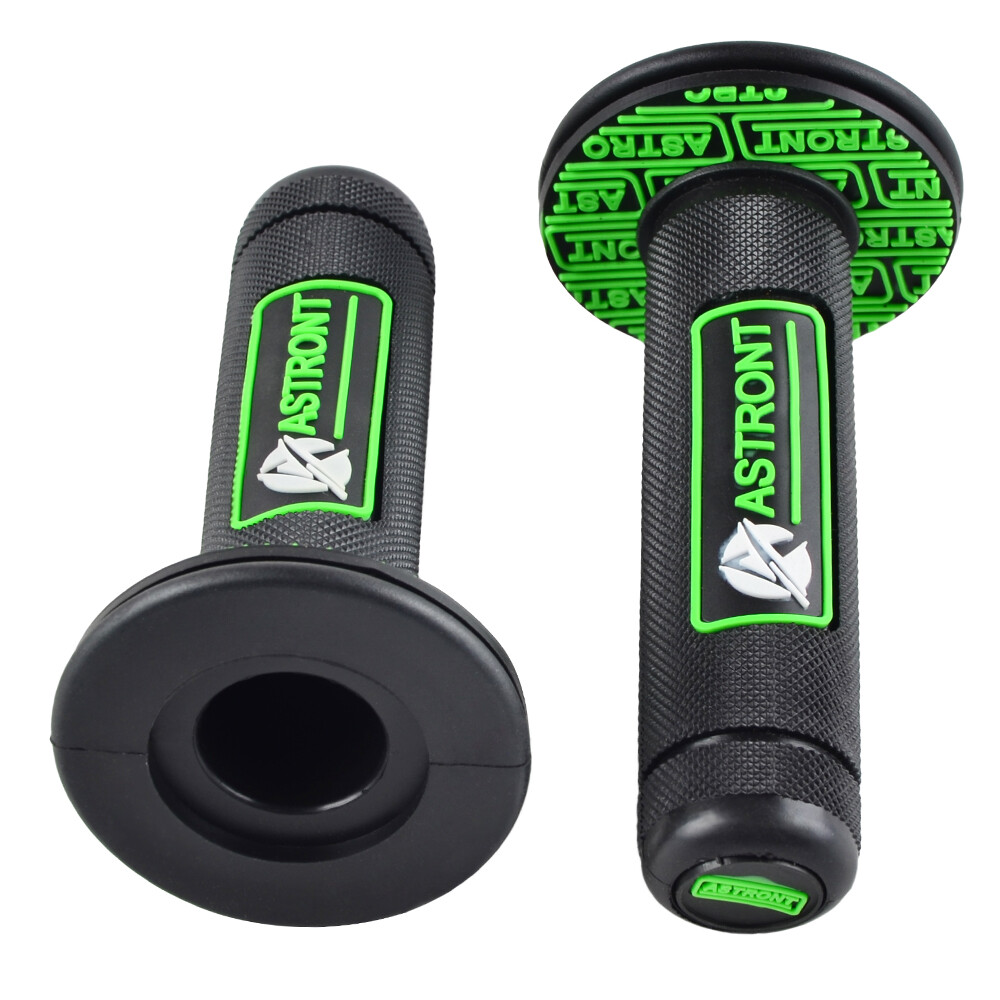 7/8″ 22mm & 24mm Handle Bar Throttle Grips for Kawasaki KX 65 85 125 250 KLX450R