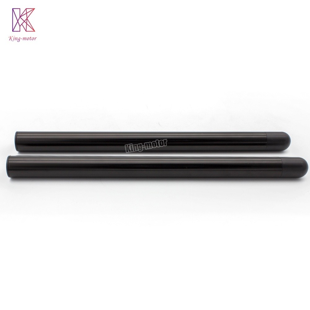2 PCS 7/8″ Clip On Ons Replacement Handle Bar Handlebars Tube Aluminium Black US