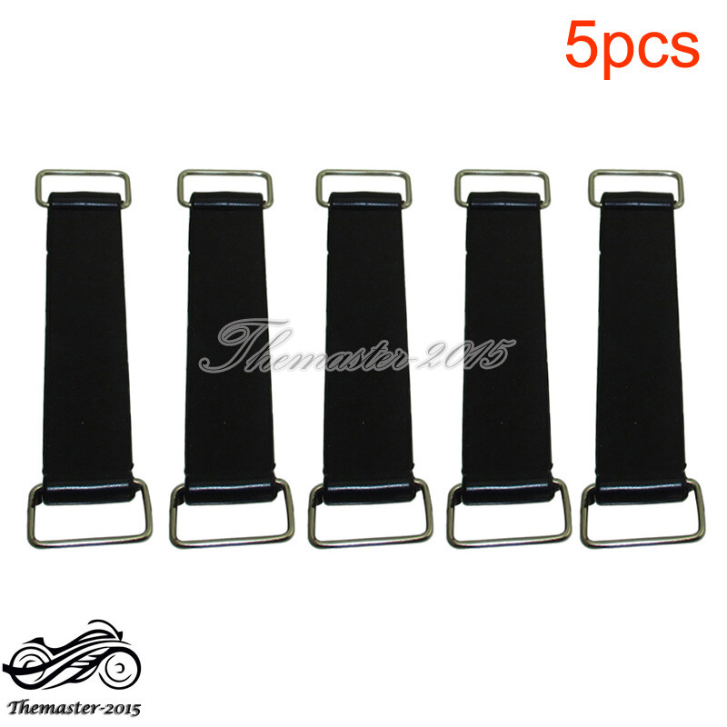 5 inch Rubber Battery Strap Belt For ATV Quad Go Kart Pit Dirt Bike Motorcycle