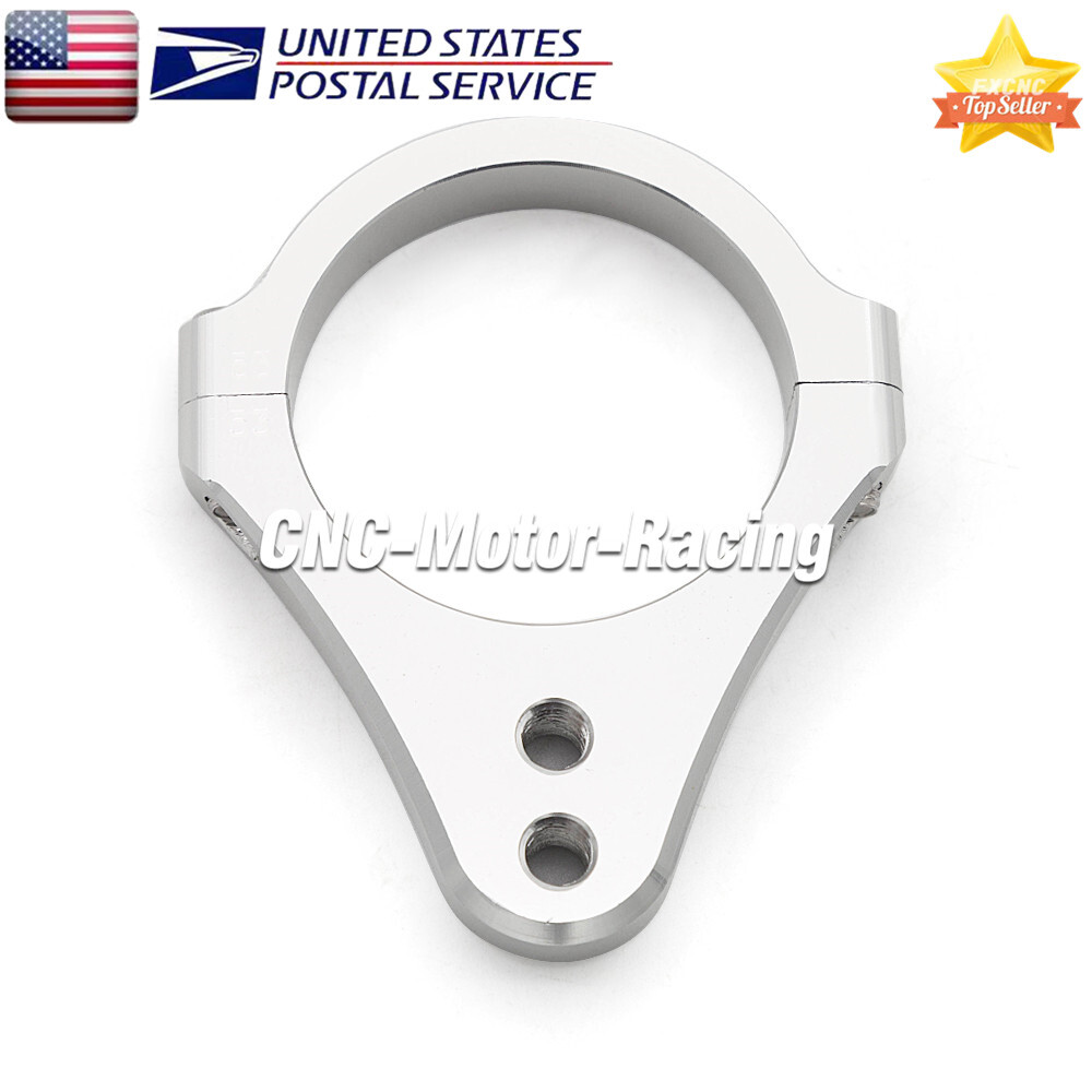 35mm-54mm 1pcs Universal CNC Steering Damper Brace Bracket Fork Clamp Mount USA