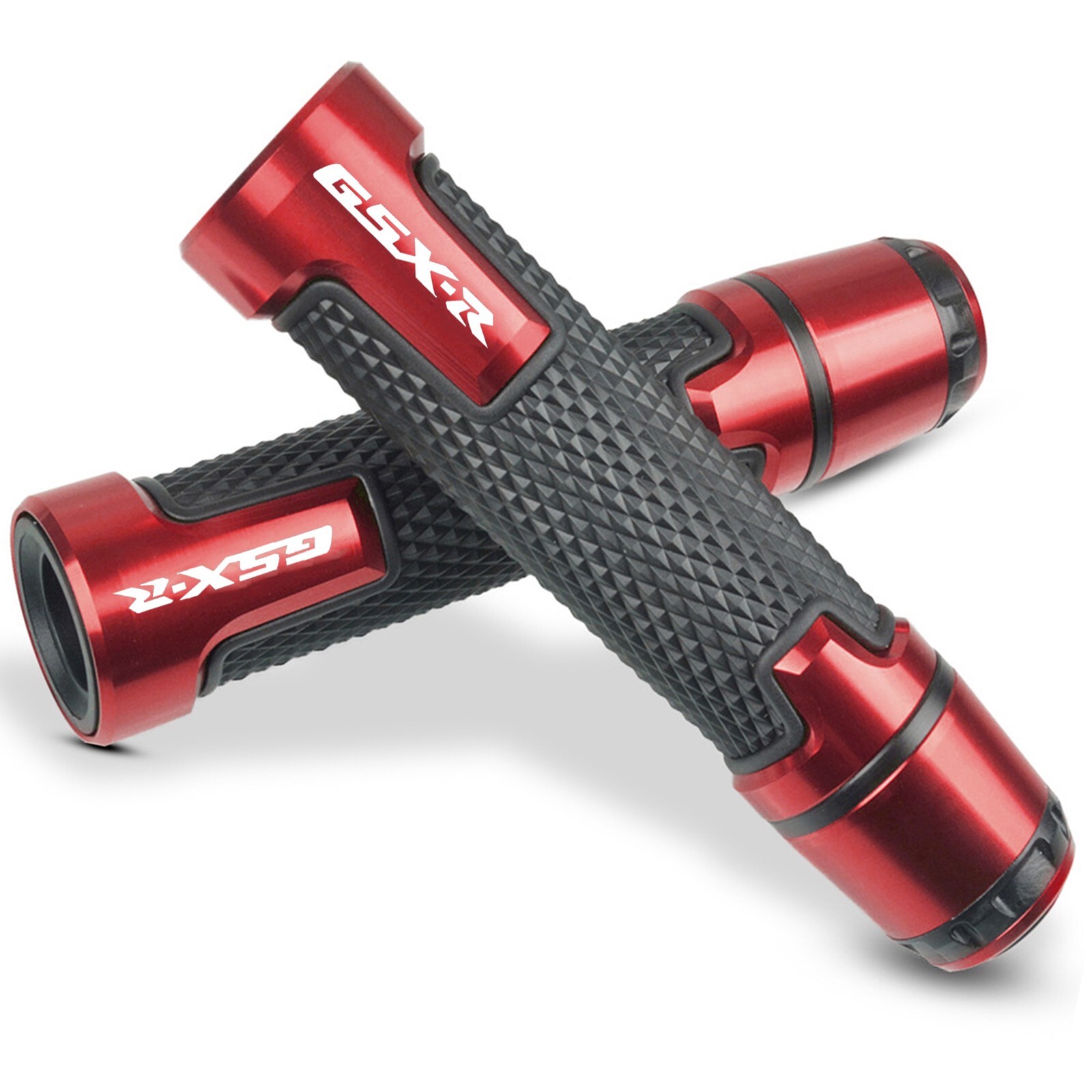 7/8″ 22mm Motorcycle Handlebar Hand Grips for SUZUKI GSXR600 750 1000 250