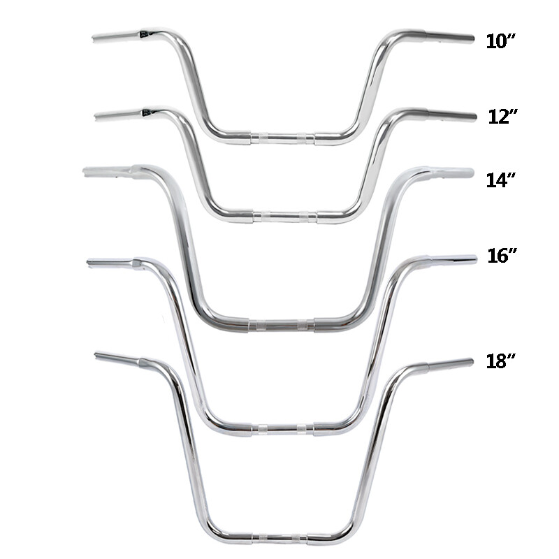10″ 12” 14” 16” 18” Rise Ape Hanger Handlebar Fit For Harley Sportster XL US