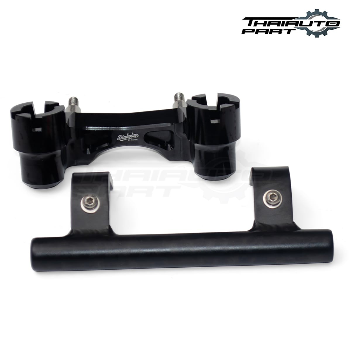 Foldable Customized Kit Set Handle bar Silver Diabolus For Honda Dax125 St125