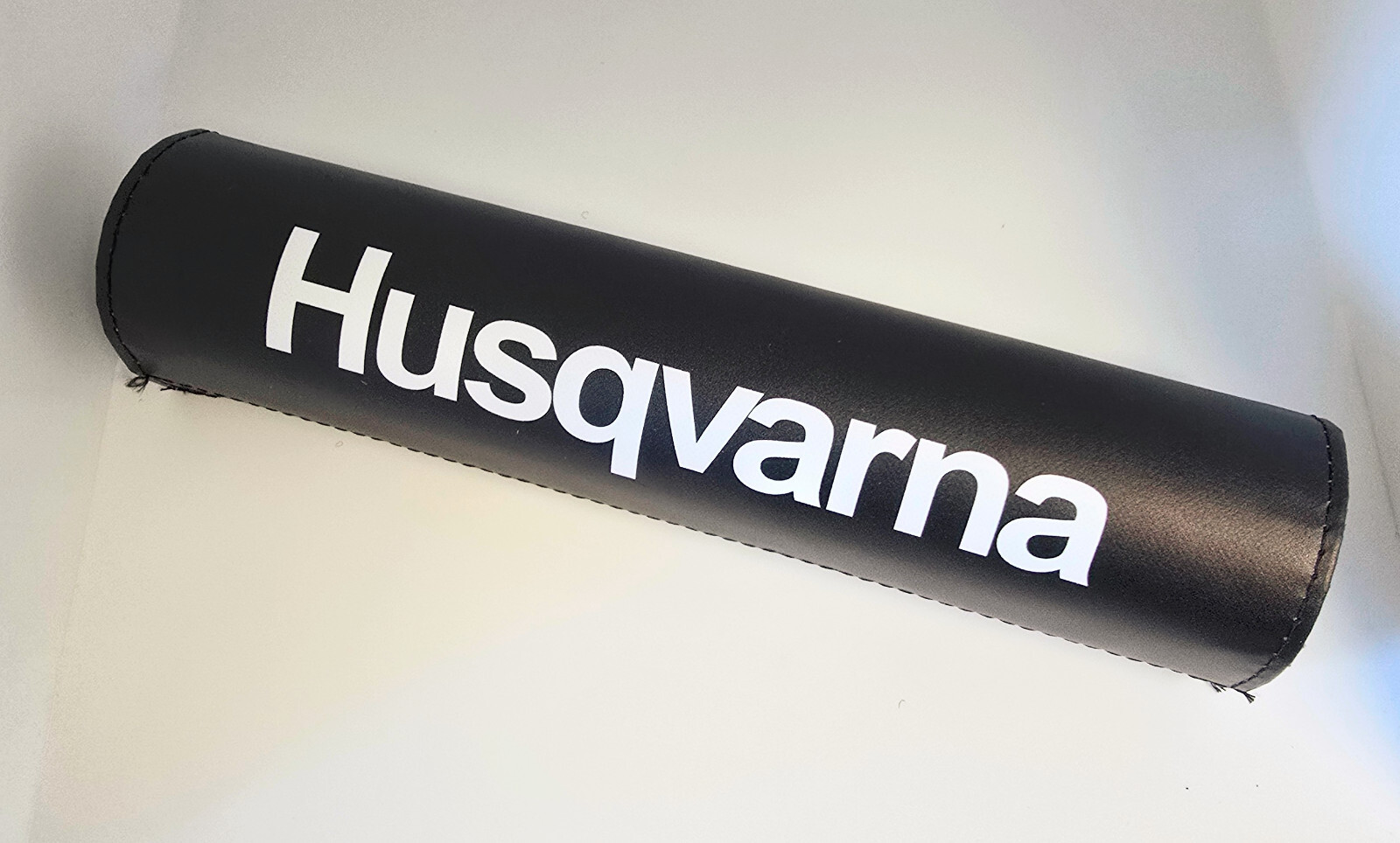 Husqvarna Vintage Design Motorcycle Bar Pad 10″ Black Matte Finish