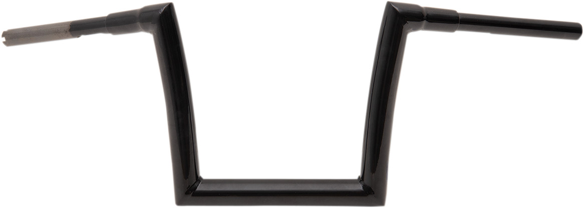 Todd’s Cycle 1-1/2 Strip Handlebar 10 Rise Gloss Black 0601-4881 Universal