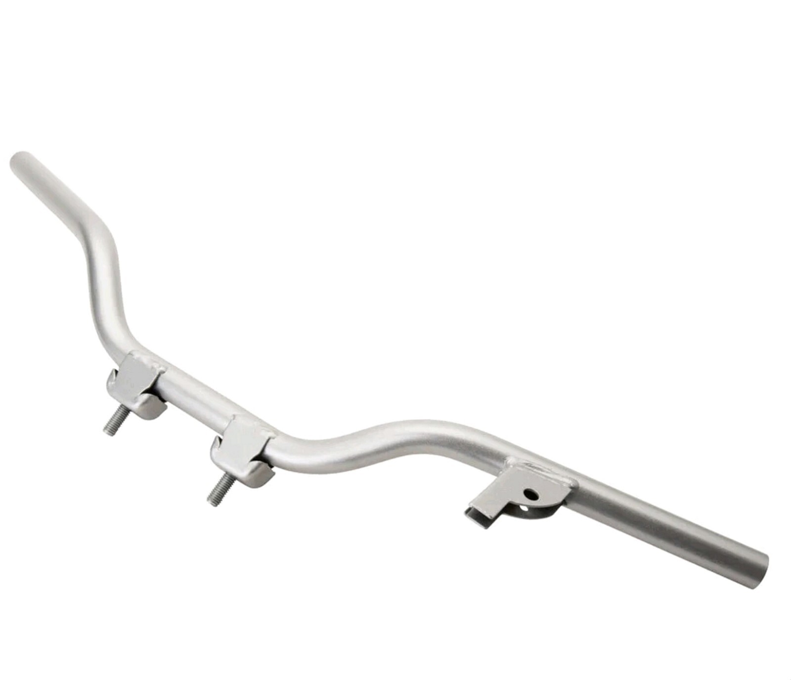 Tusk Yamaha PW50 Steel Handlebar 1981-2023 Silver OEM replacement