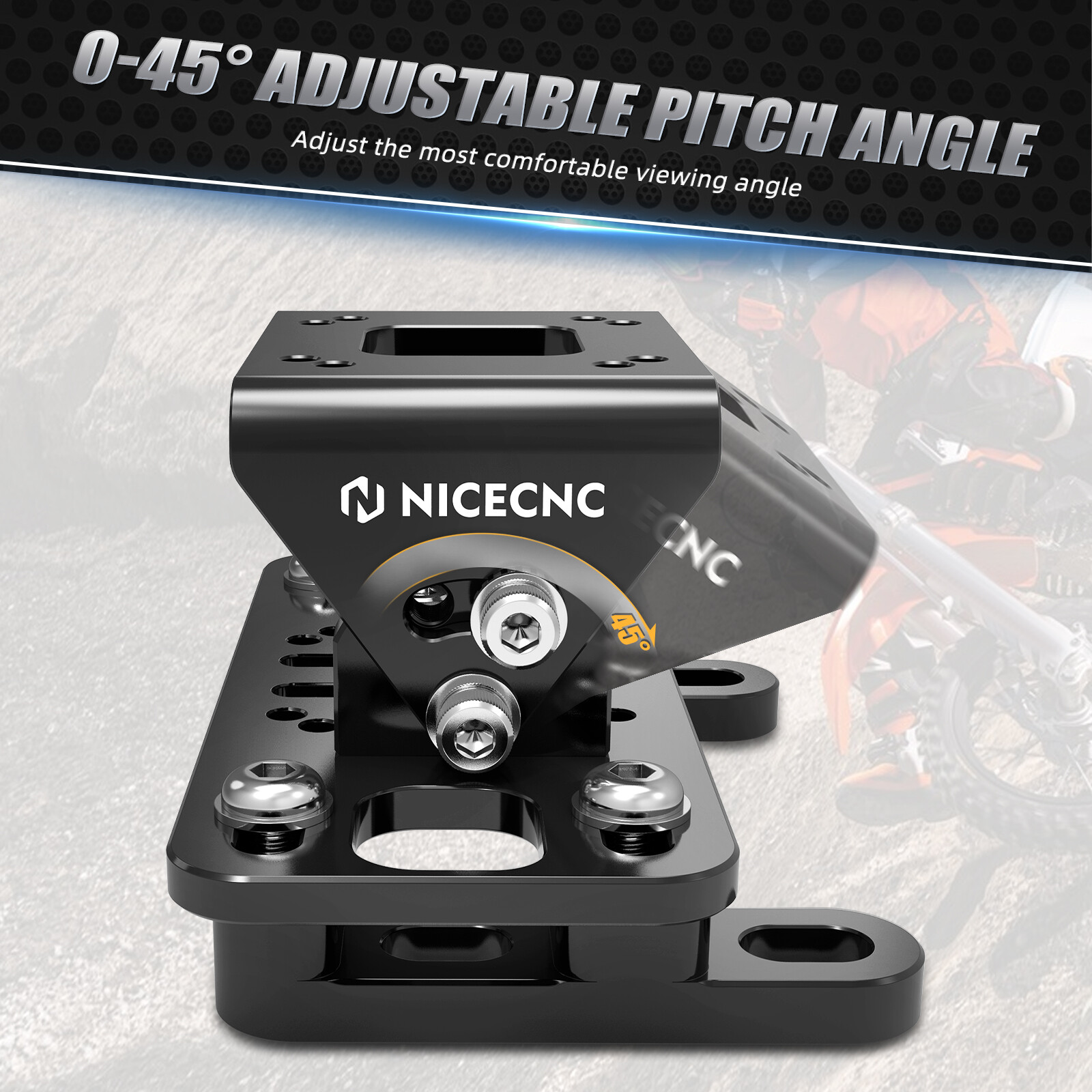 Adjustable GPS Mount Bracket For Husqvarna TC/TE/FC/FE/TX/FX 125-501 2014-2024