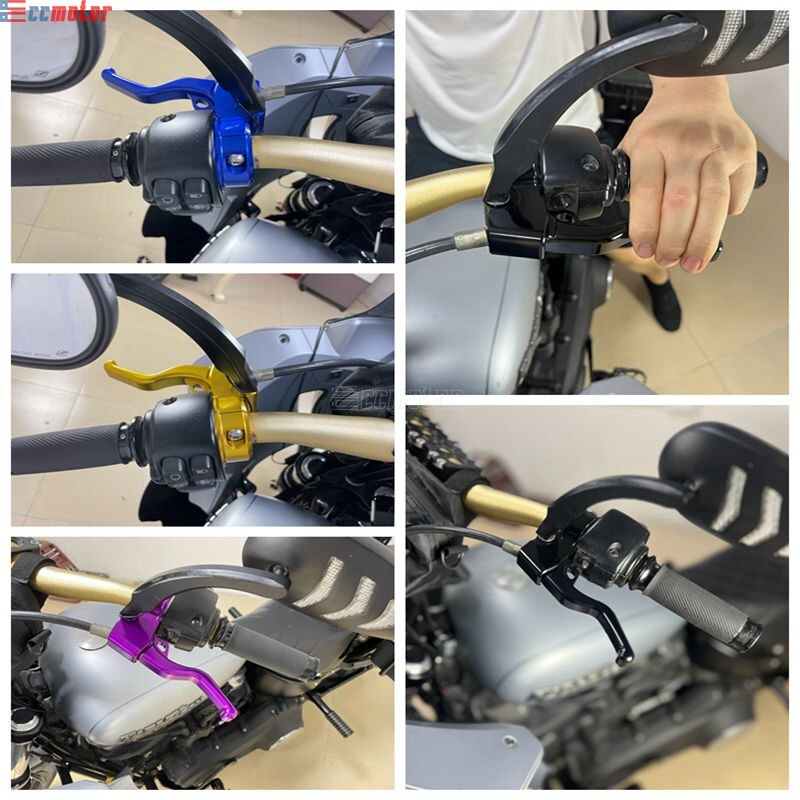 Brake Clutch Levers For Harley Dyna Street Bob Low Rider Super Glide 2006-2017