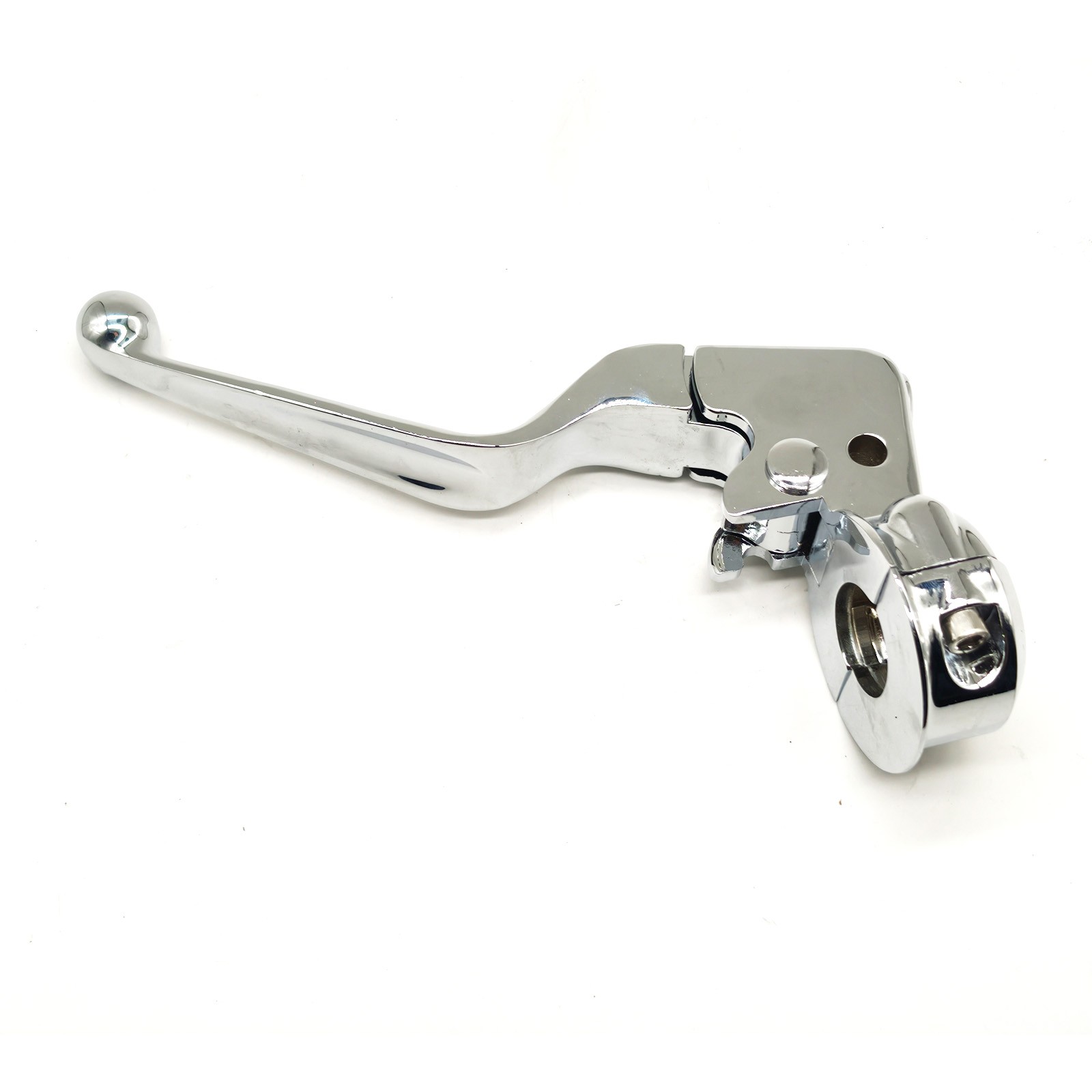 Fits 08-13 Harley Street Road King Glide Chrome Brake Clutch Lever Pump Master