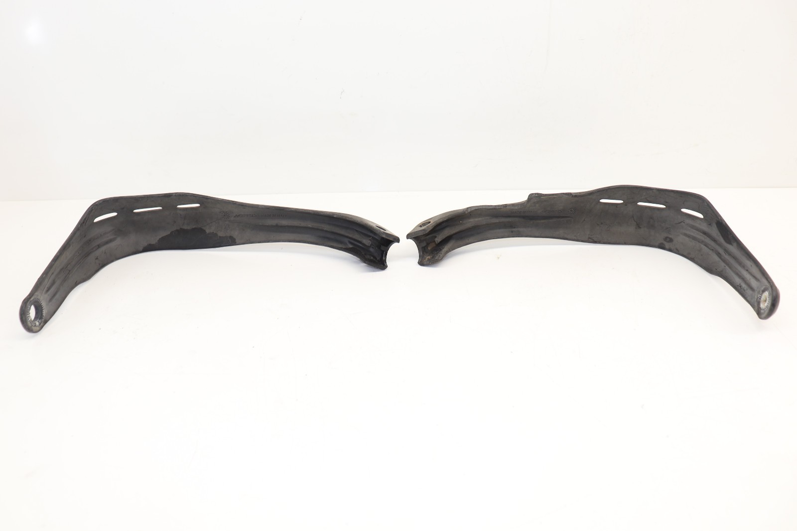 🔥 Acerbis Motorcycle Wheeler Bike Hand Guards Black White 🔥