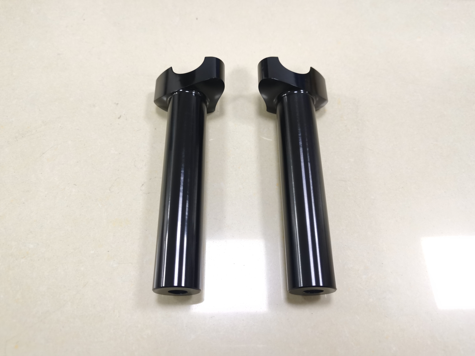 6 1/2 inch Straight Handlebars Risers Riser For Harley 1″ Bars Sportster XL Dyna