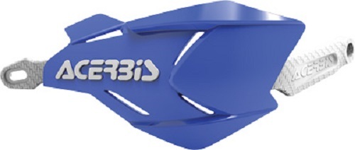 Acerbis X Factory Hand Guards Handlebar Motorcycle Dirt Bike Blue White