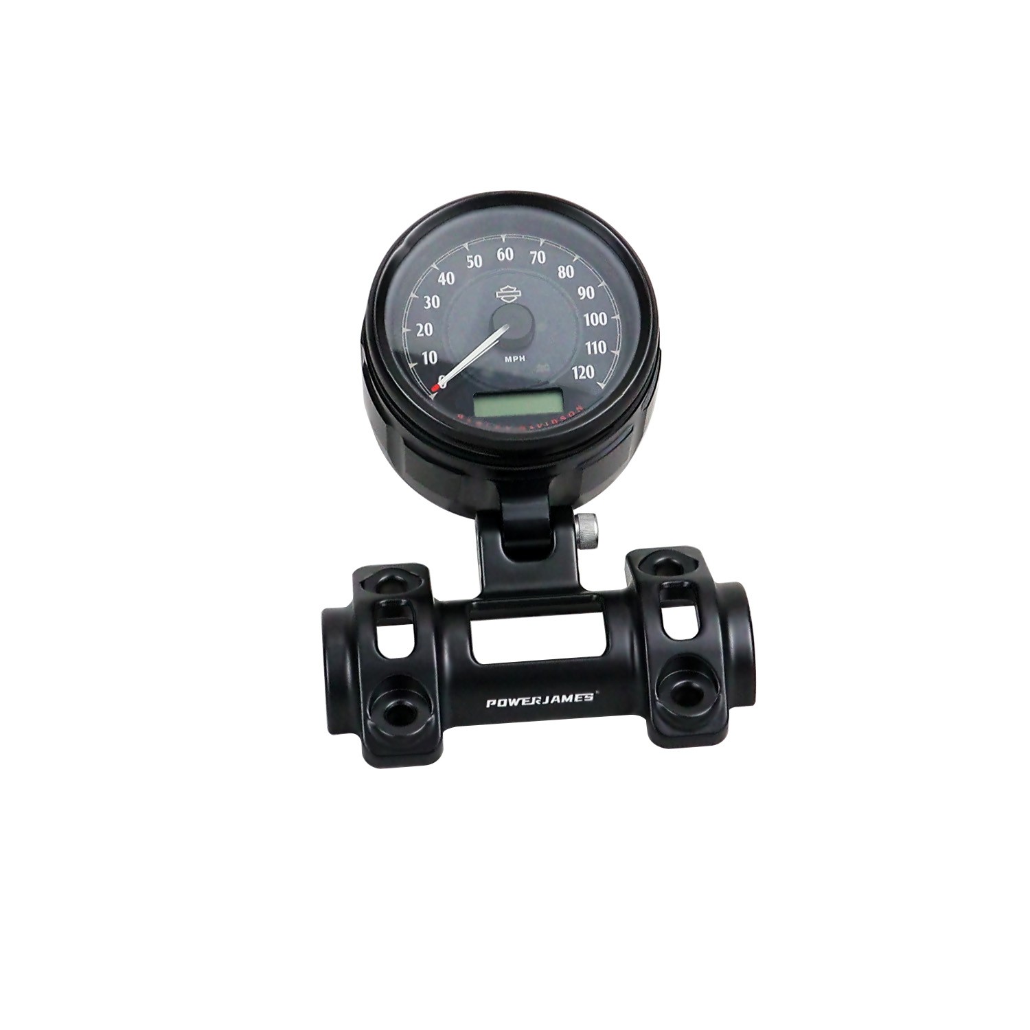 5 1/2 inch Taller Handlebar Riser with 4.0″ Instrument Gauge Bracket Fits FXFBS