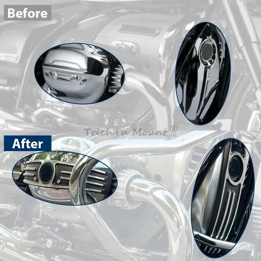 For 2023 BMW R18 100 Years R18B R18 B/Roctane Motorcycle Engine Housing Cover