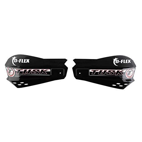 Tusk D-Flex Handguards with MX Shields Black 1 1/8″ Bar Mounts