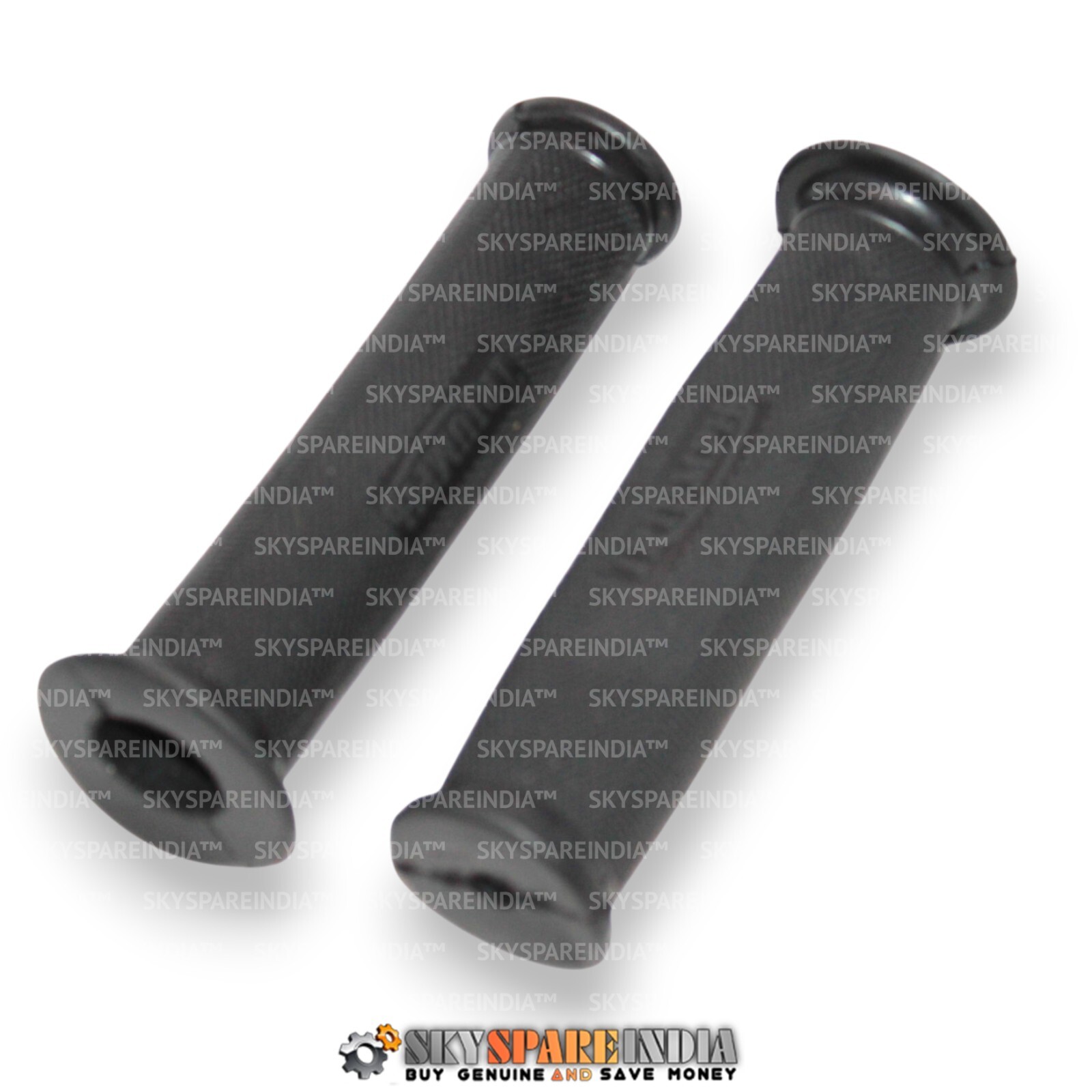 7/8″ Handlebar Grip Set Black Compatible With Triumph Motorcycle