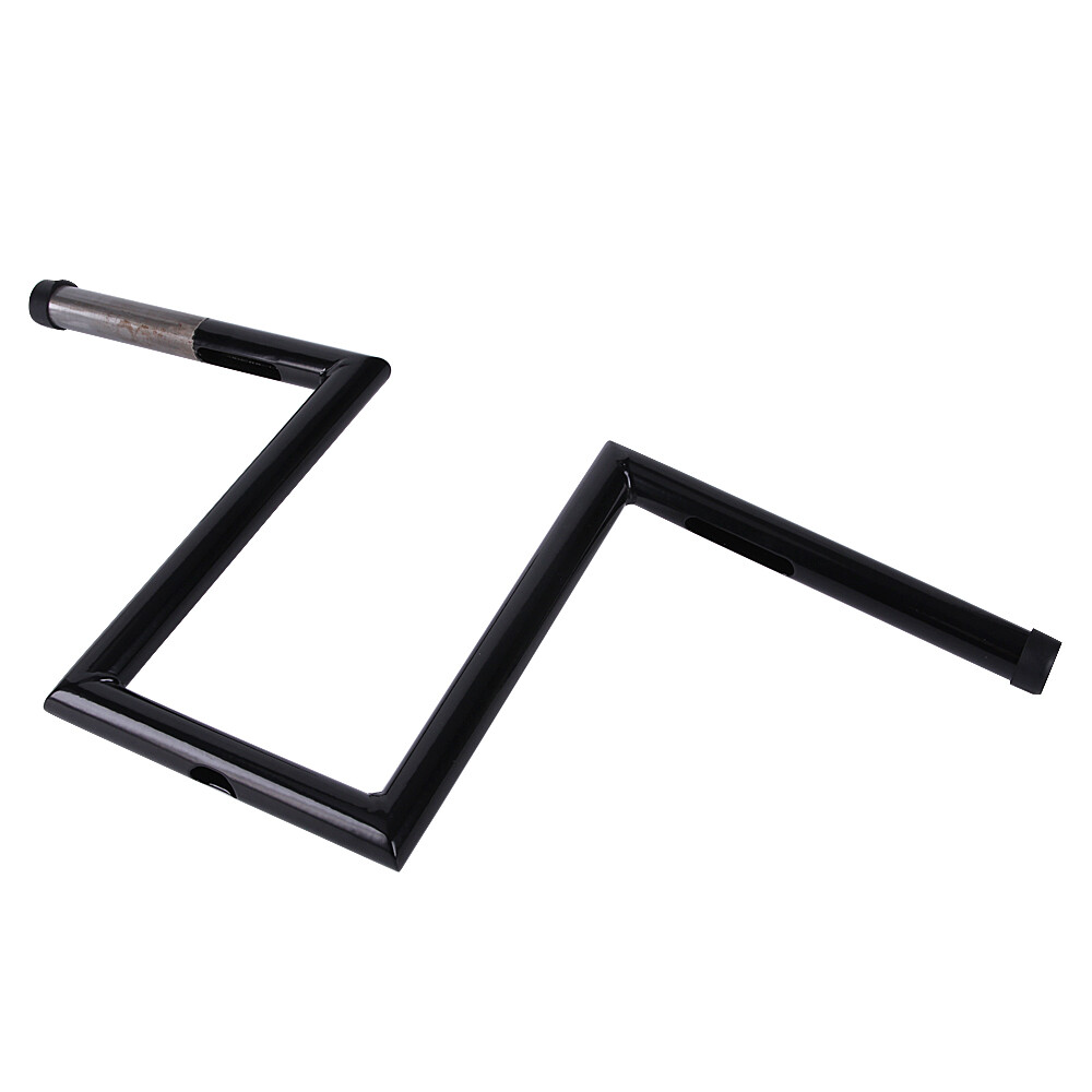 Motorcycle 1″ inch Drag Z-Bar Rise 10-1/2″ Ape Hanger Handlebar For Harley FXS