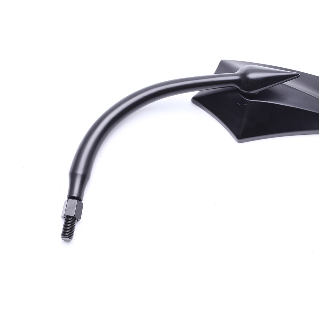 Black Motorcycle Mirrors For Harley Touring Street Glide Road King Softail XL883