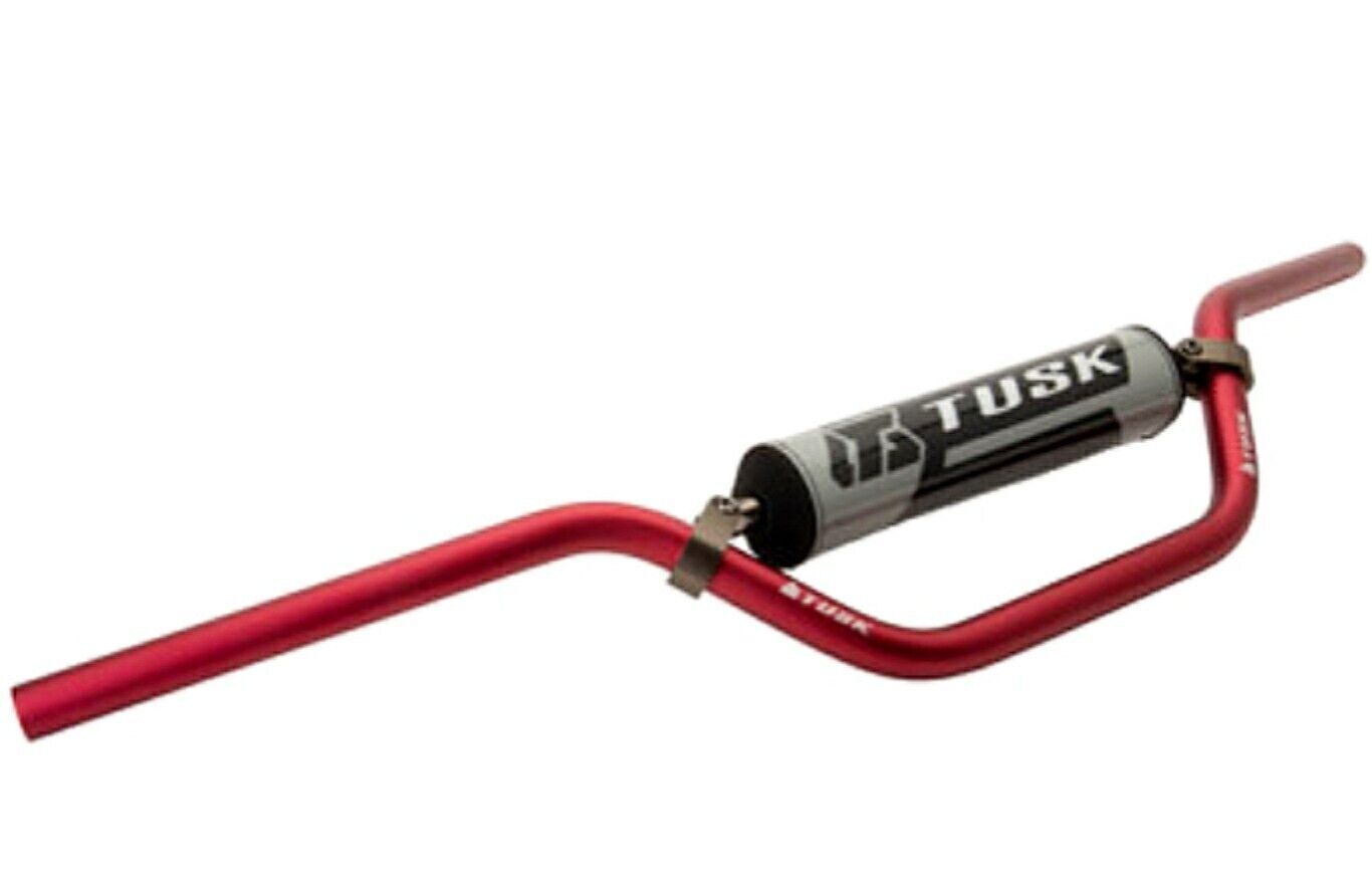 Tusk T-10 Aluminum 7/8″ Handlebar Atv Sport Bend Red Z400 Ltz Trx400 300