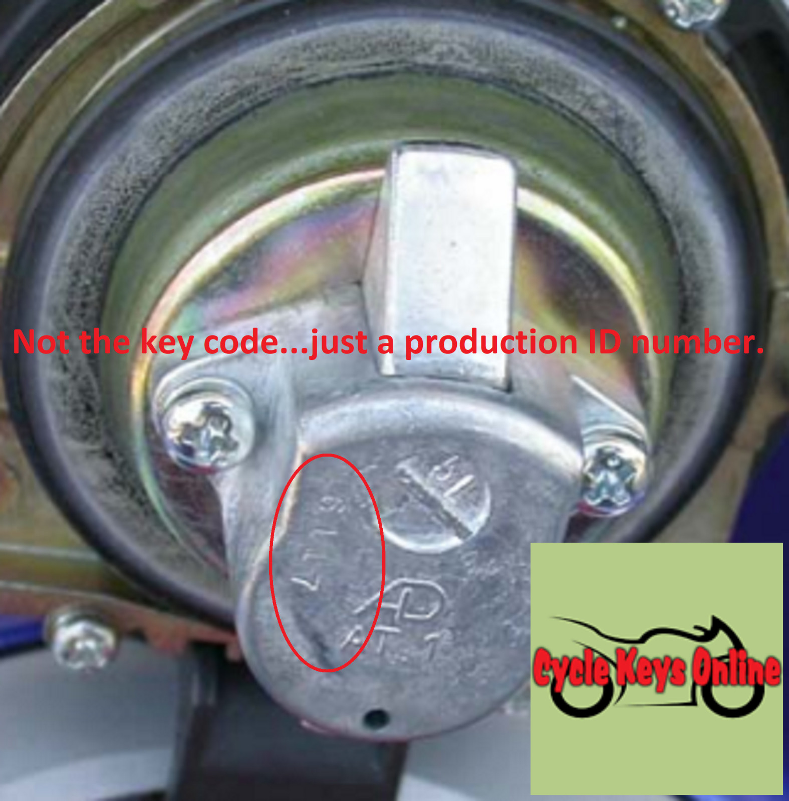 Suzuki Motorcycle keys Cut by Code spare replacement key to codes A6751-A7000