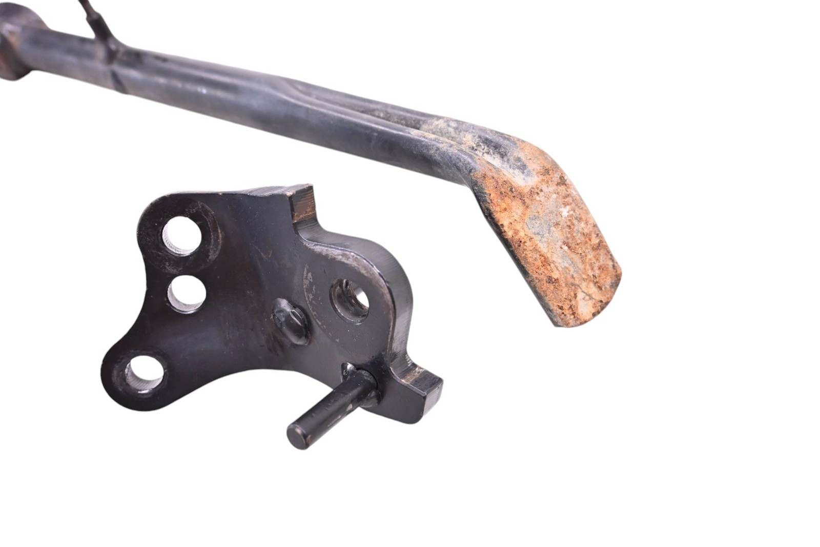 23 Aprilia RS 660 Kick Stand Lever & Bracket Mount 4T 8V E5 ABS