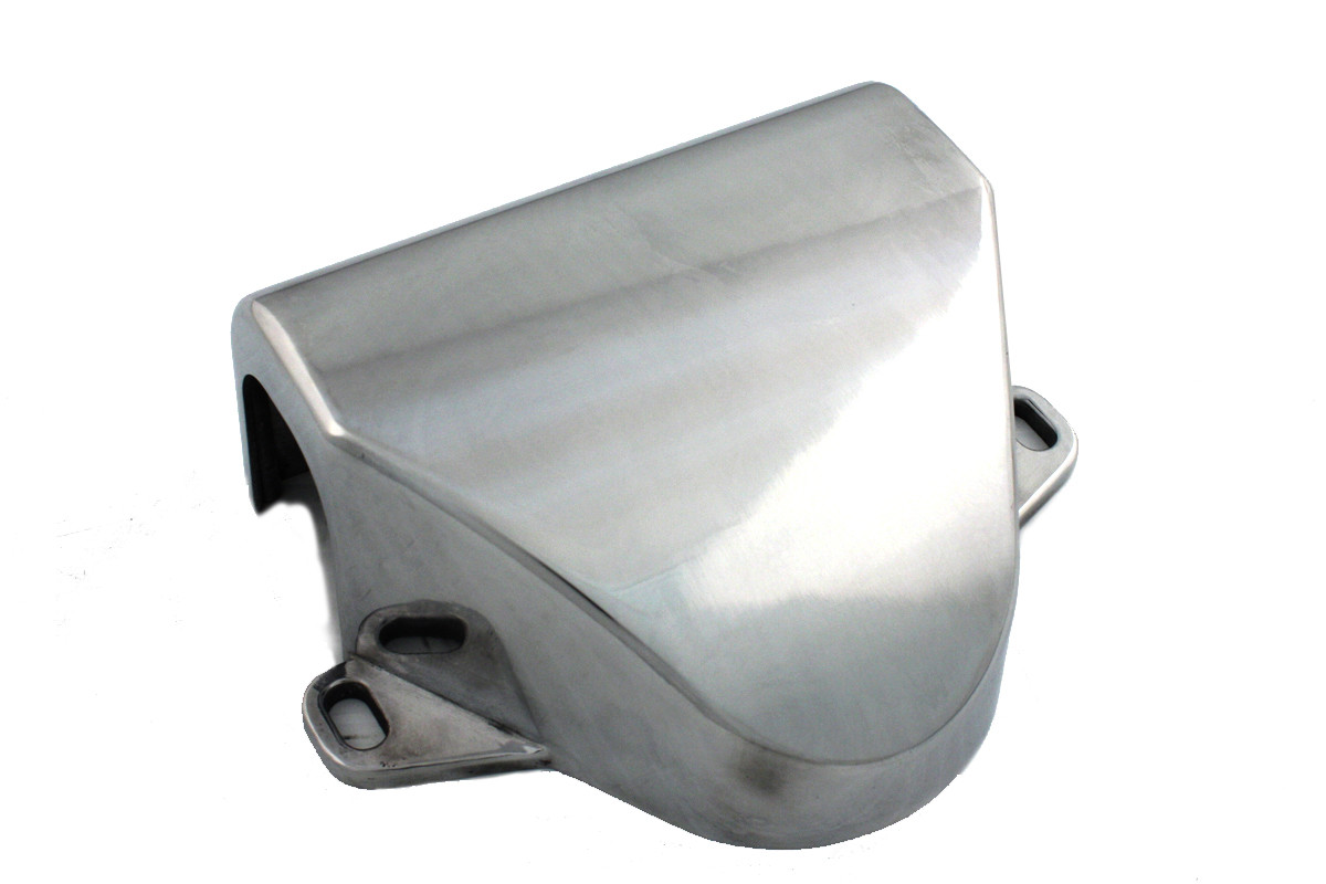 Handlebar Clamp Polished Cowl Cover for Harley Panhead Shovelhead FL 1960-1979