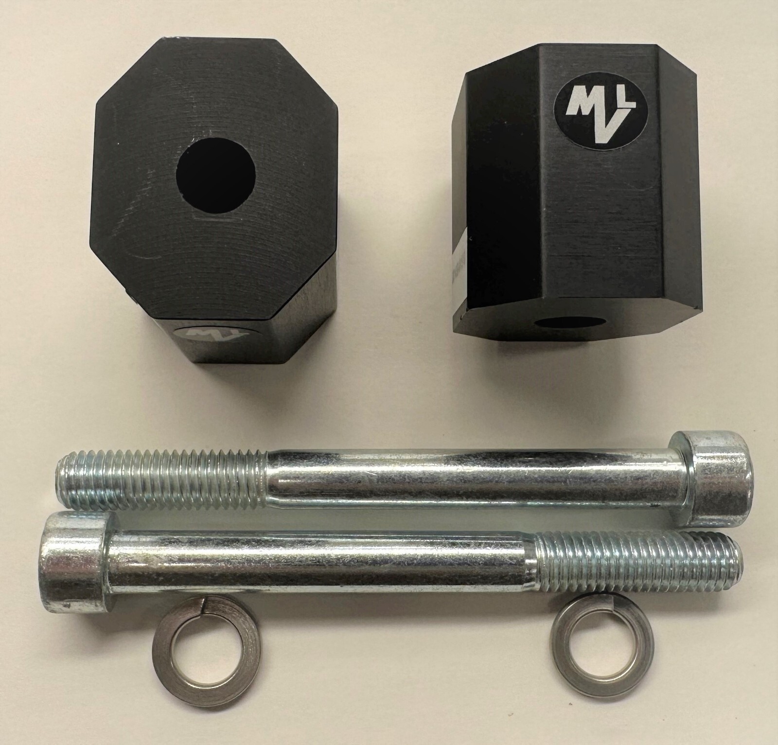 MV Handlebar Risers for BMW S1000R 2021 + 35mm back 16mm up for added comfort