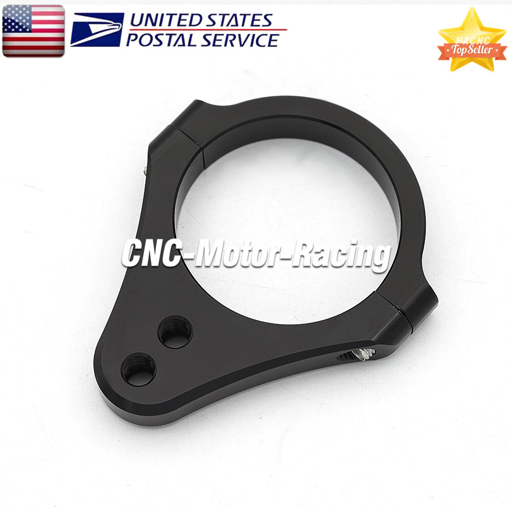 35mm-54mm 1pcs Universal CNC Steering Damper Brace Bracket Fork Clamp Mount USA