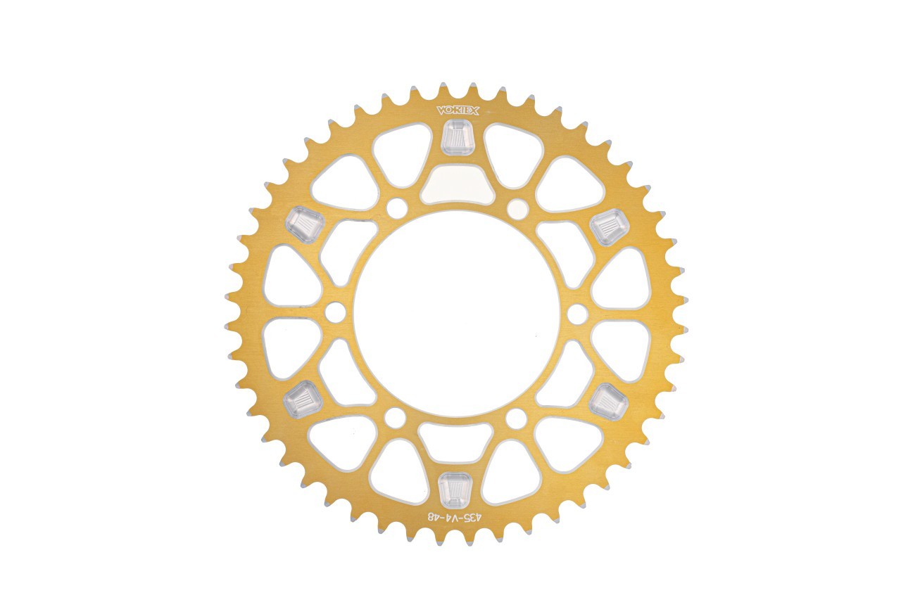 SUZUKI 2017-2025 GSXS1000 VORTEX V4 ULTRA LIGHT ALLOY 525 REAR SPROCKET
