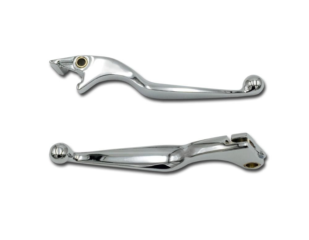 HONDA VT 750 DC SHADOW BLACK WIDOW Chrome Wide Blade Hand Levers (Pair): M106451