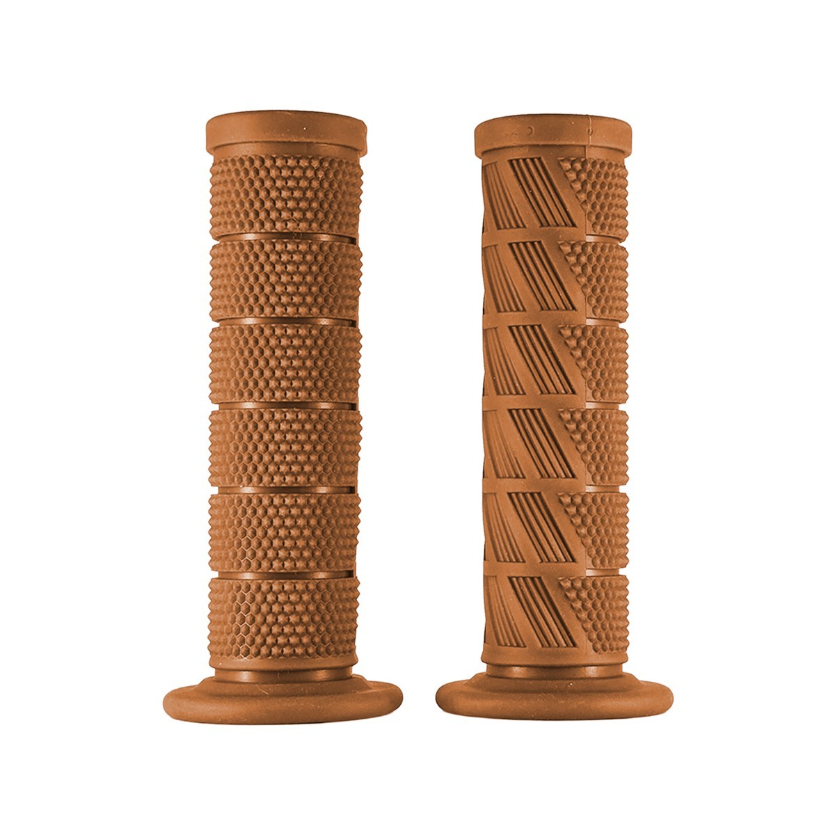 Motorcycle Grips 7/8″ 22mm Cafe Racer Diamond Rubber Universal Handlebar Pair