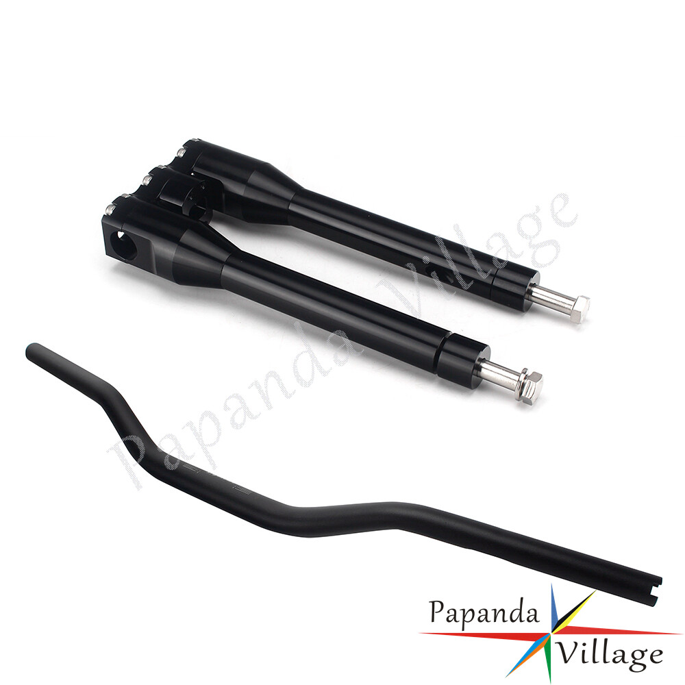 Club Style 1-1/4″ Handlebar + 10″ Riser For Harley Dyna FXDWG Sportster XL FXST