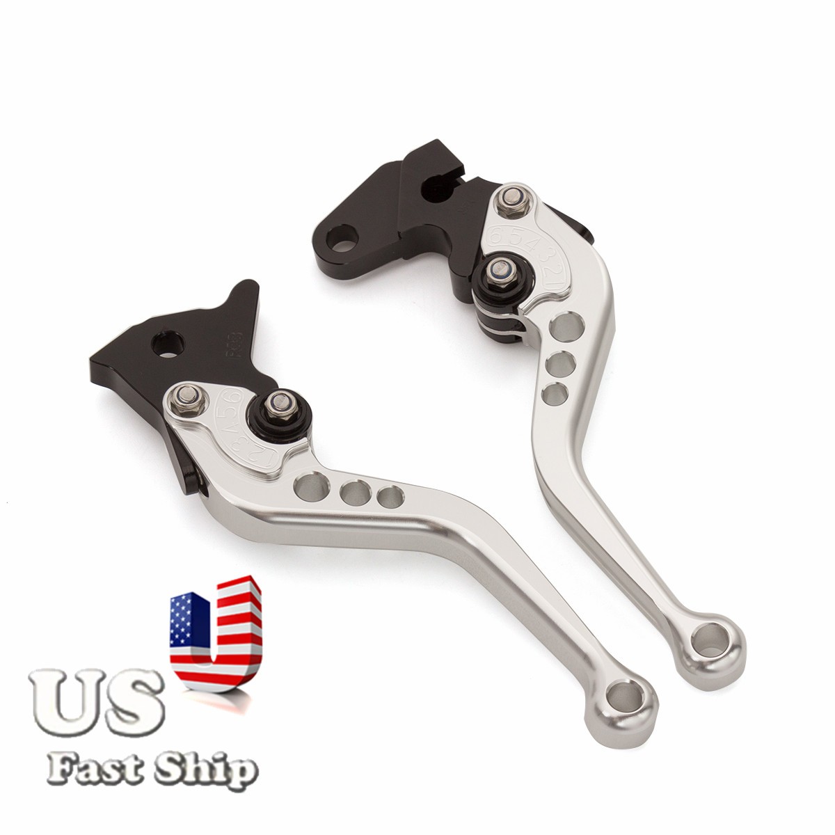 For Honda Z125 MONKEY 2018-2025 2024 2023 CNC Silver Short Brake Clutch Levers