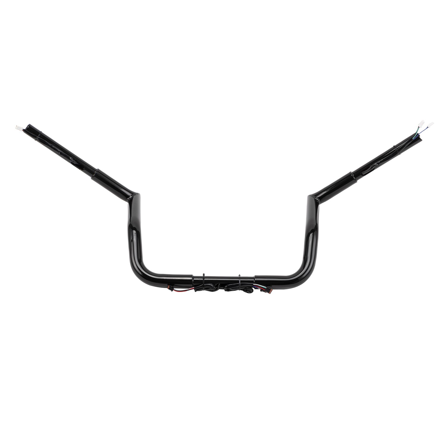 Heavy Duty 12″ Pre-Wired Meathook Ape Hanger Handlebar For Harley Street Glide