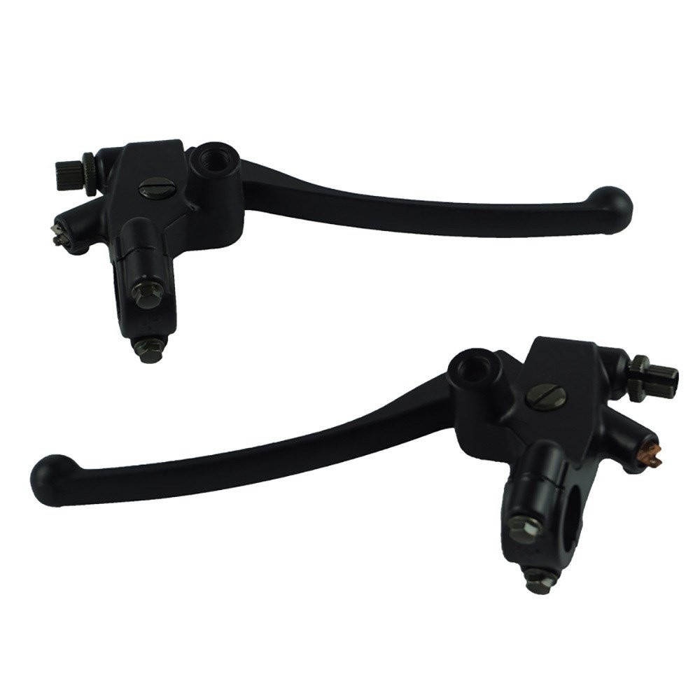 7/8″ 22mm Left Clutch Brake Lever Perch With Mirror hole for Mirror Base Mount