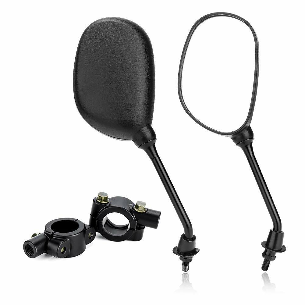 ATV Rear View Side Mirror w/7/8″ Handlebar for Polaris Sportsman Honda Foreman