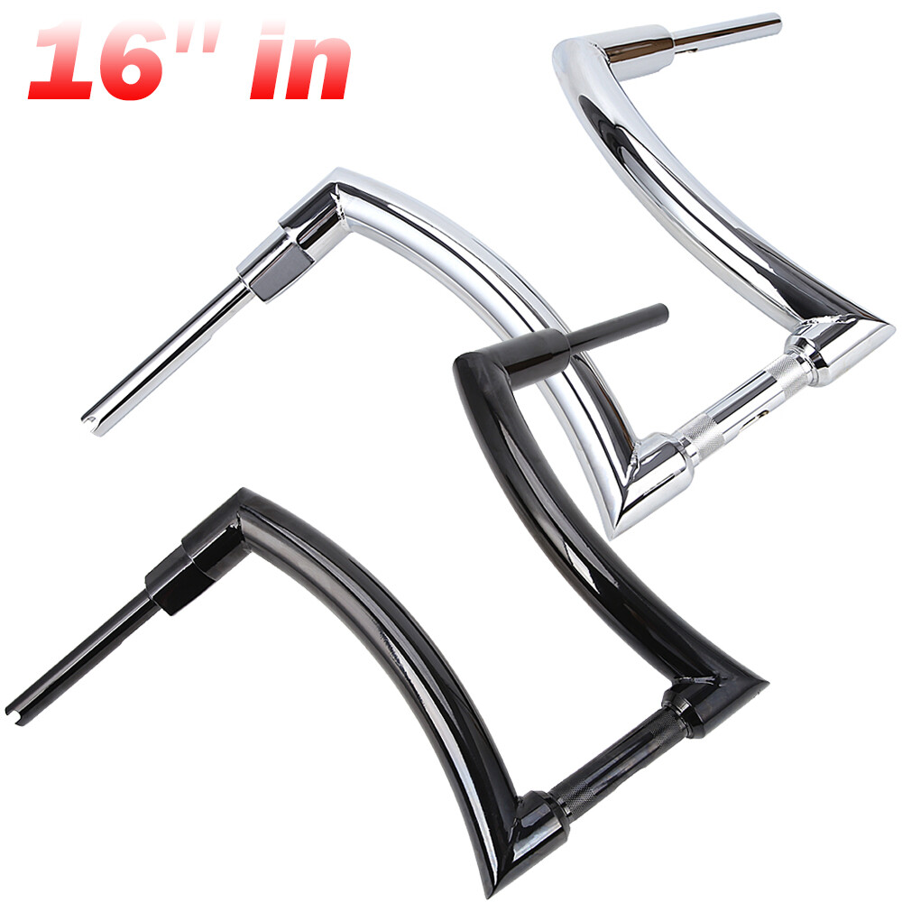12″ 14″ 16″ RISE DNA MONSTER FAT APE HANGER BARS 1-1/4″ FOR HARLEY HANDLEBARS
