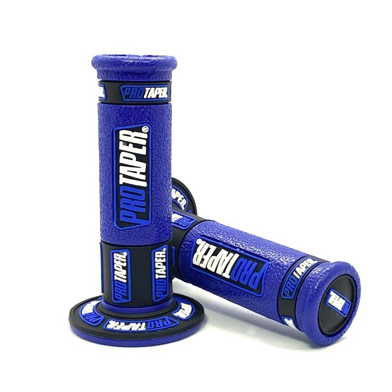 Prtaper Hand Grip 7/8″ Blue Handle Bar Pr Taper Handgrip for ATV Pit Dirt Bike