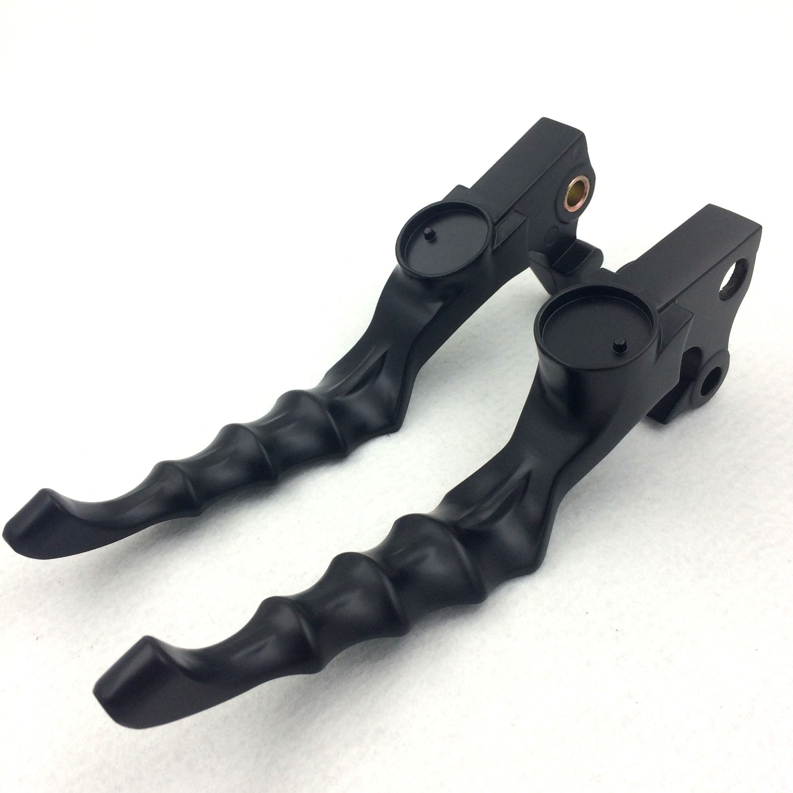 Brake Clutch Hand Lever For Sportster 1200 883 Black Levers Chrome Zumbie Cross