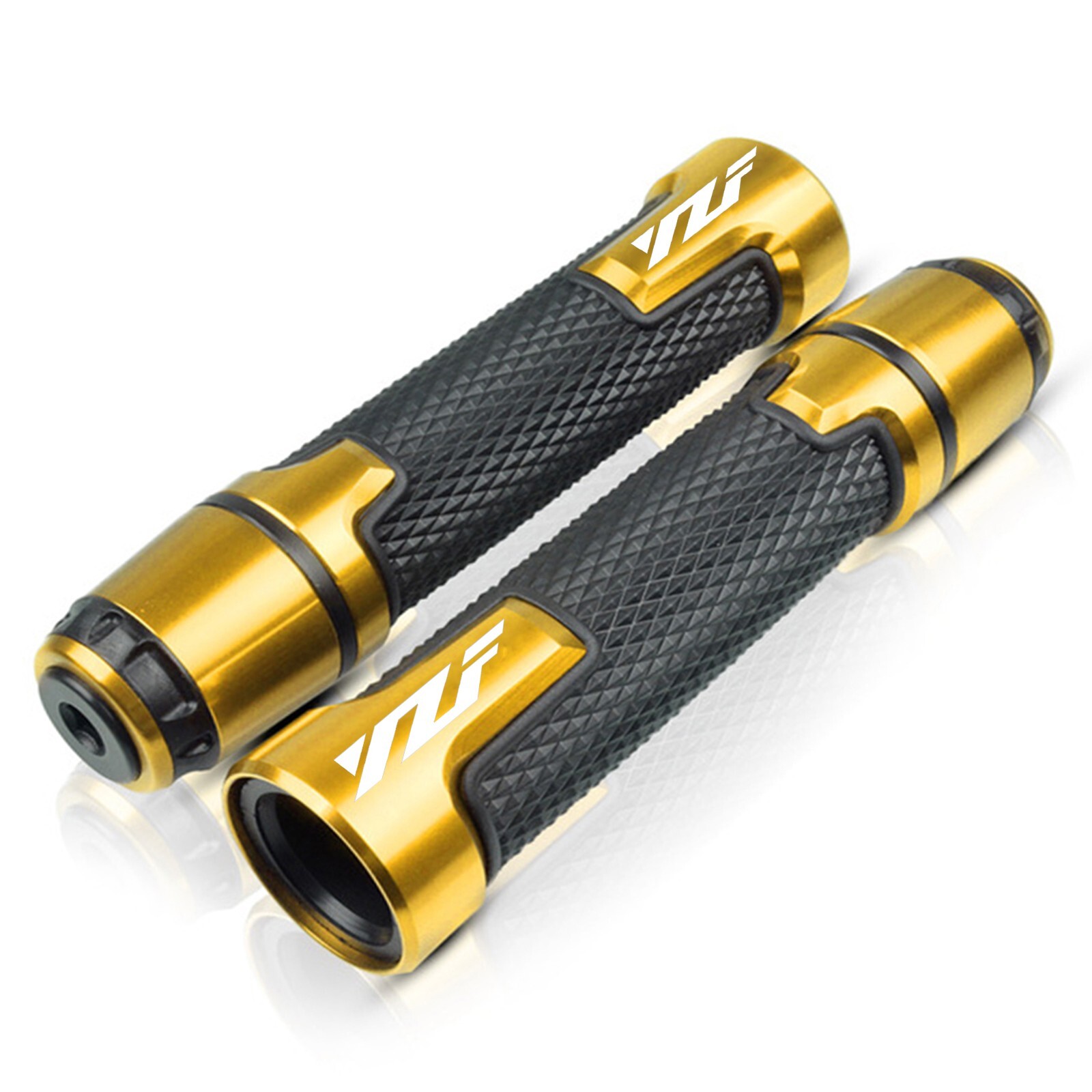 Universal 7/8” 22mm Motorcycle Handlebar Hand Grips for Yamaha YZF R1 R3 R6 R25