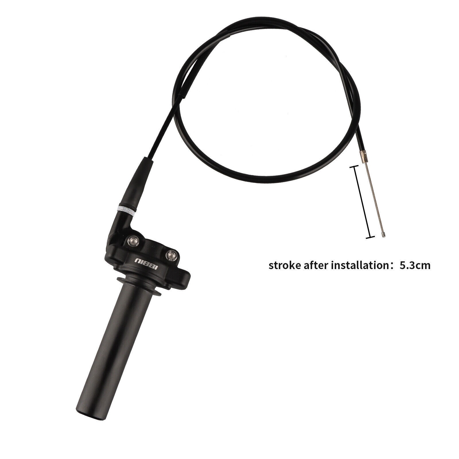 NIBBI 7/8″ 22mm Twist Throttle Cable HandleBar Grip Kit For Yamaha Dirt Pit Bike