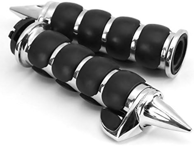 Durable Rubber Motorcycle Handlebar Grips – Slip-Resistant & Easy Install