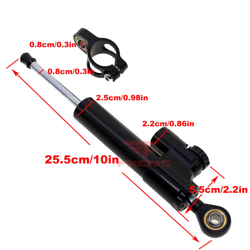 Motorcycle Fit Kawasaki Z900 2017-2018 Steering Damper Bracket Kit Holder US