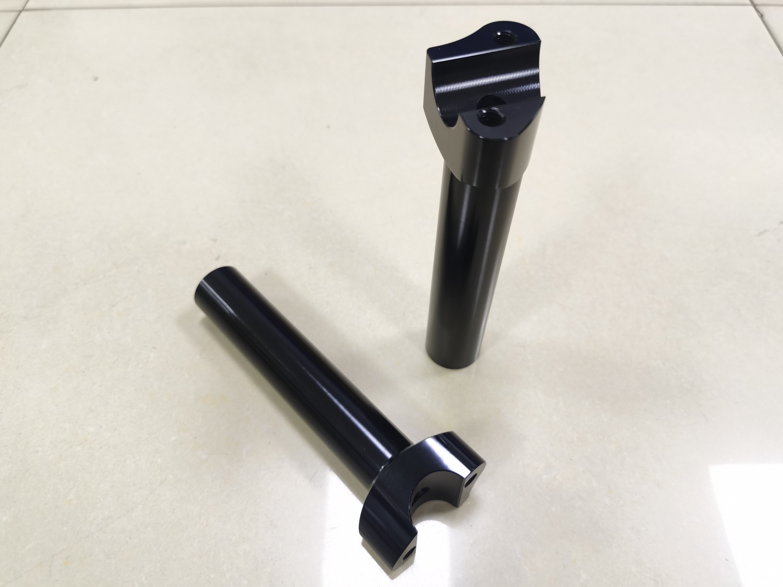 6 1/2 inch Straight Handlebars Risers Riser For Harley 1″ Bars Sportster XL Dyna