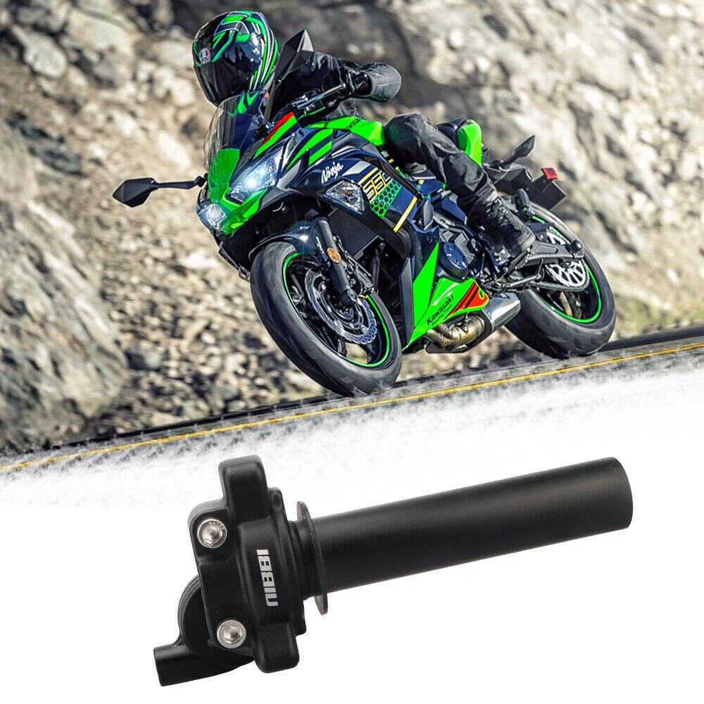 NIBBI 7/8″ Twist Throttle Accelerator Handlebar Grip Mini Dirt Pit Bike ATV Quad