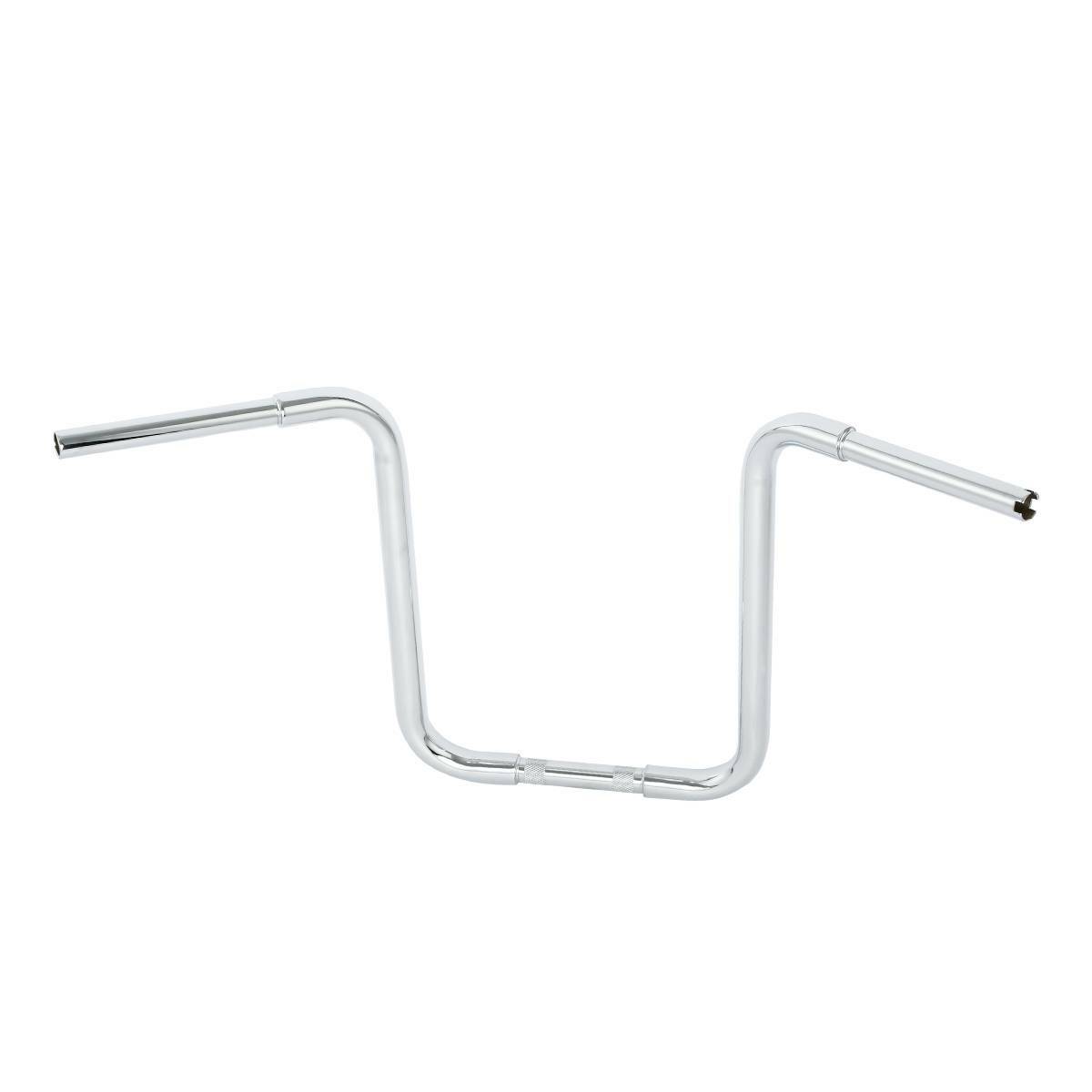 18″ Rise 1-1/4″ Ape Hanger Handlebar Fit For Harley Custom Sportster XL Chrome