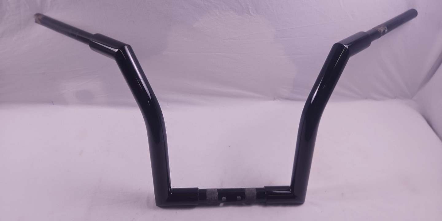 UNBRANDED FOR HARLEY DAVIDSON GLOSS BLACK 14 INCH HANDLEBAR