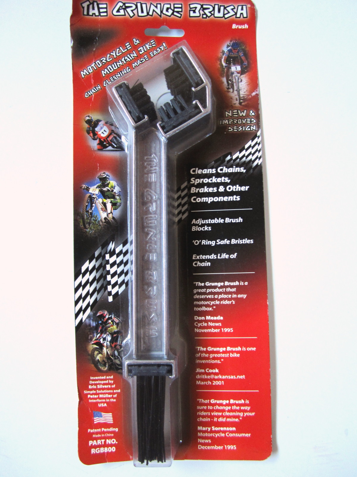 Chain Grunge Brush Aluminum Metal Motorcycle ATV Bicycle CRF RM SX WR XR YZF NEW